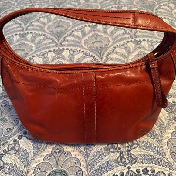 COACH VINTAGE ERGO HOBO RUST COLOR - Picture 3 of 10